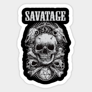 SAYANG SAVATAGE BAND Sticker